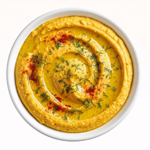 hummus au poivron