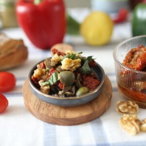 mezze & tomate seche noix olive
